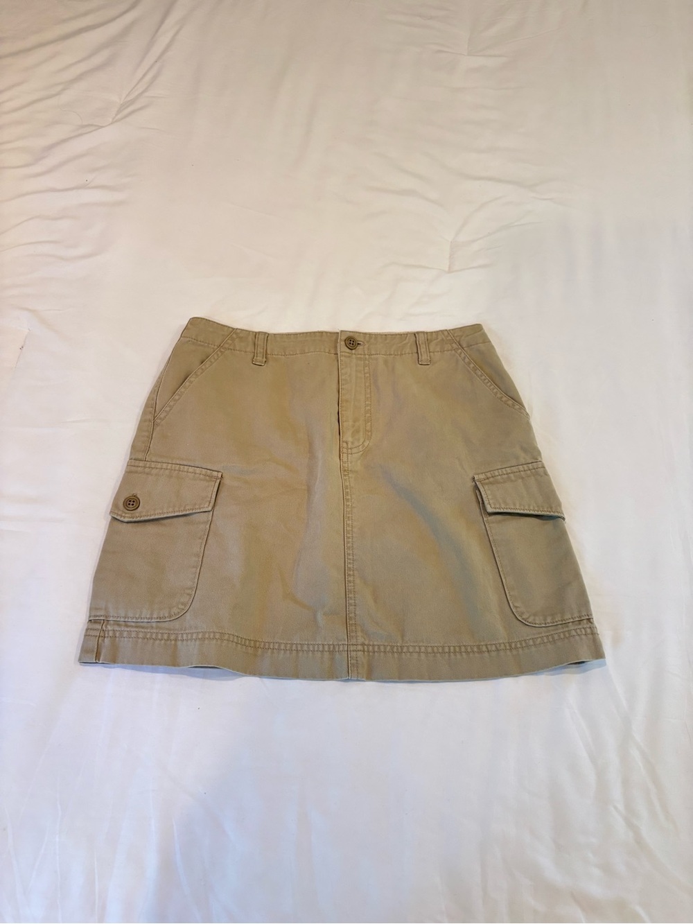 GAP Tan Cargo Mini Skirt